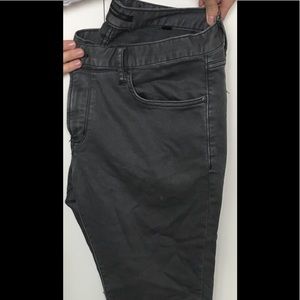 John Varvatos Grey Slim Straight Jeans